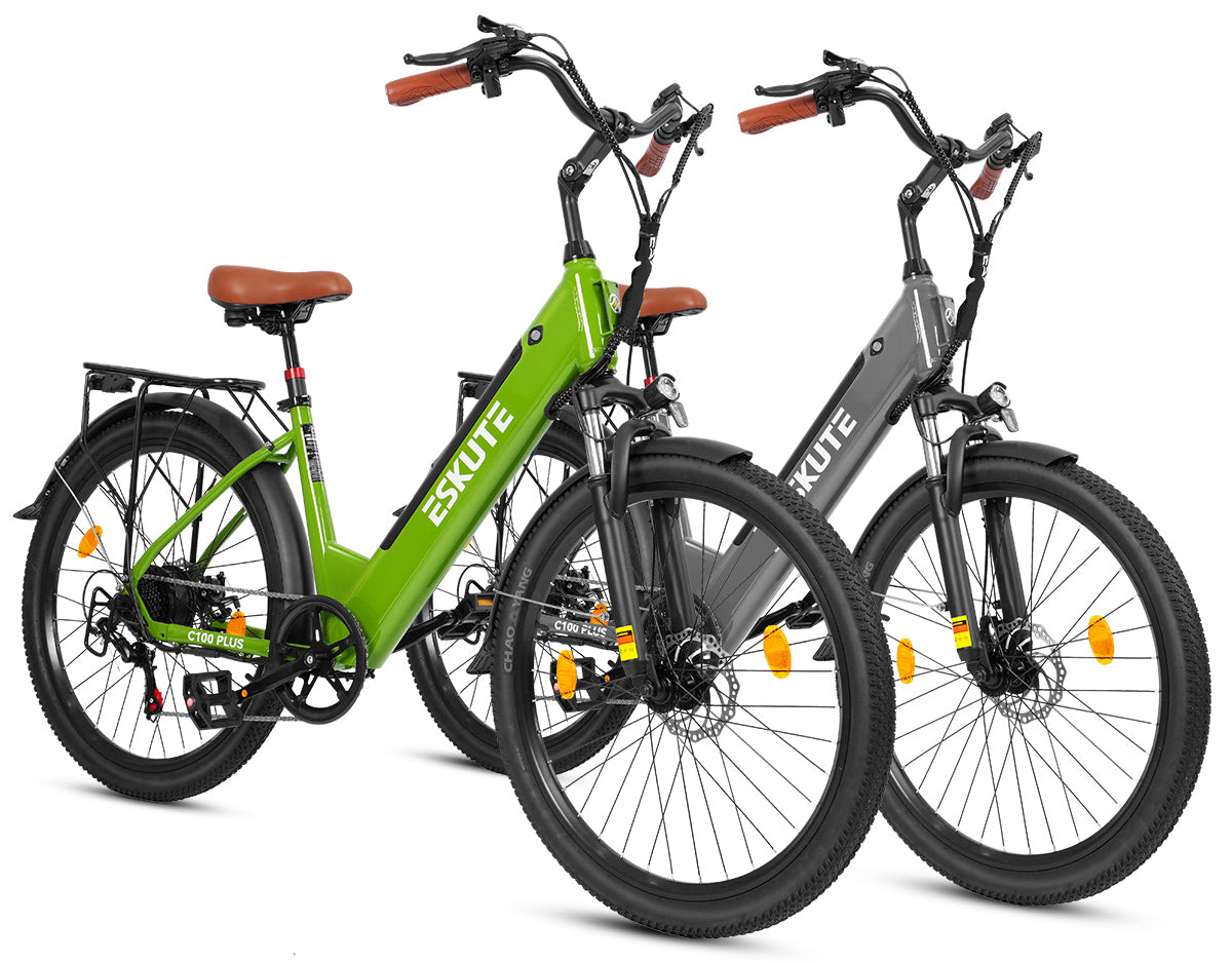 Eskute C100 Plus City E-Cykel*2