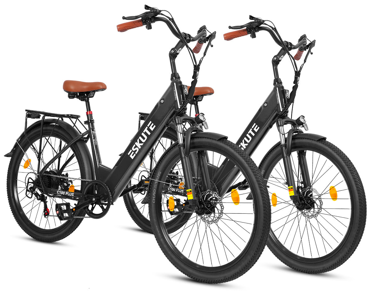 Eskute C100 Plus City E-Cykel*2