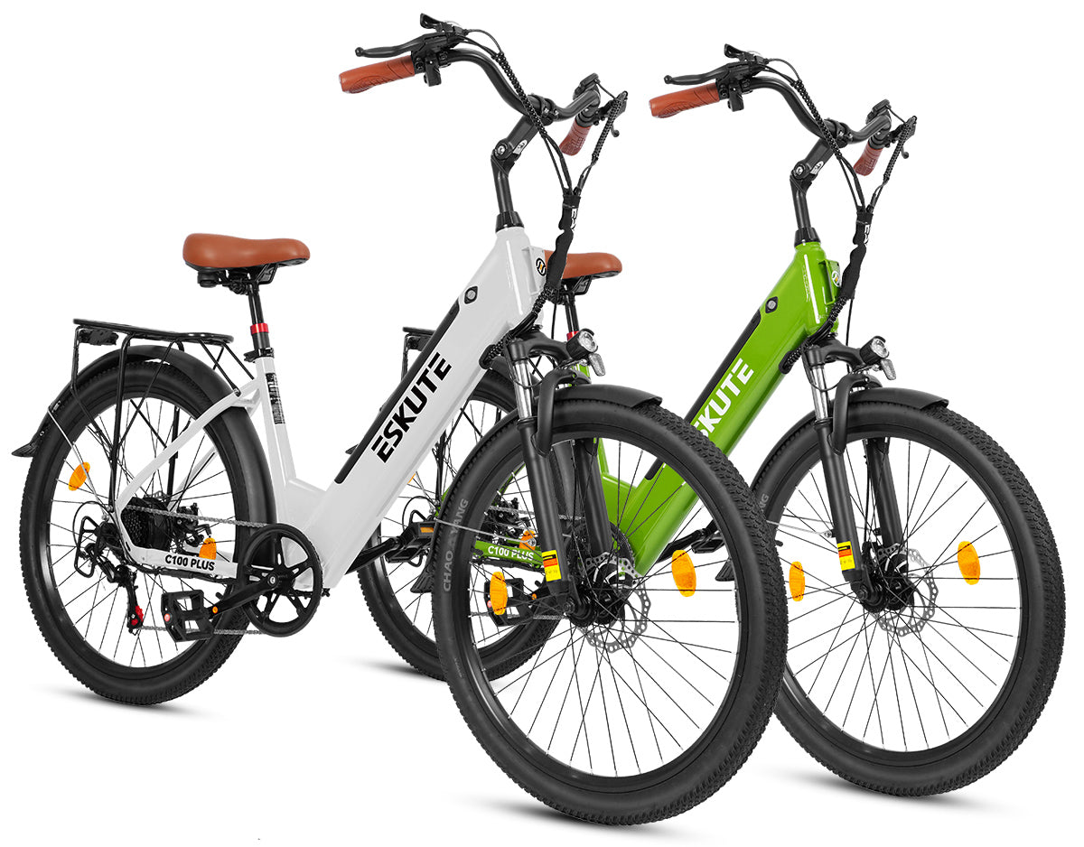 Eskute C100 Plus City E-Cykel*2