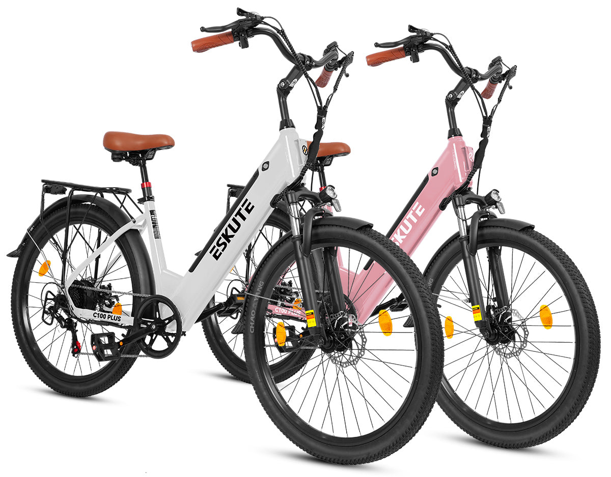 Eskute C100 Plus City E-Cykel*2