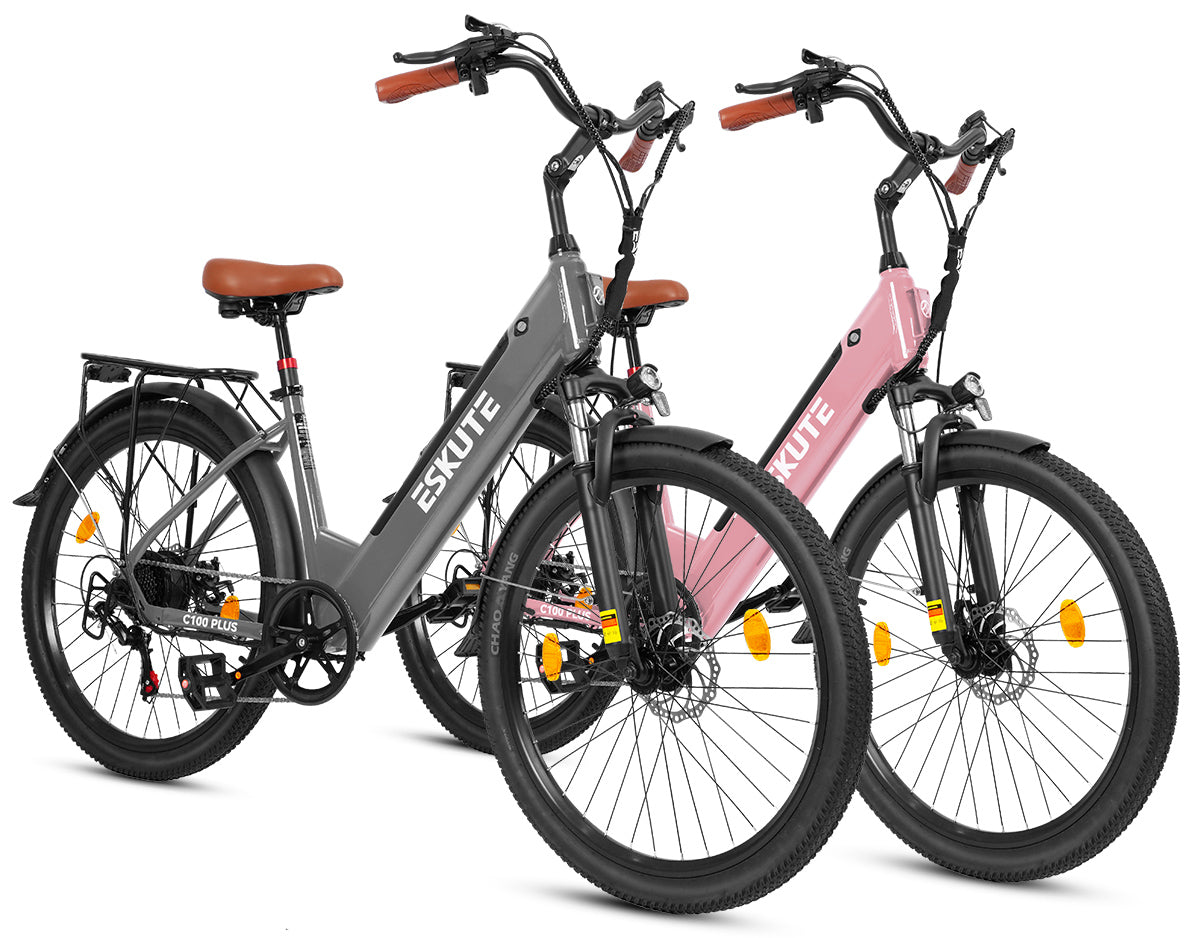 Eskute C100 Plus City E-Cykel*2
