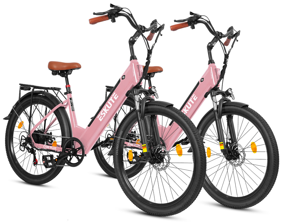 Eskute C100 Plus City E-Cykel*2