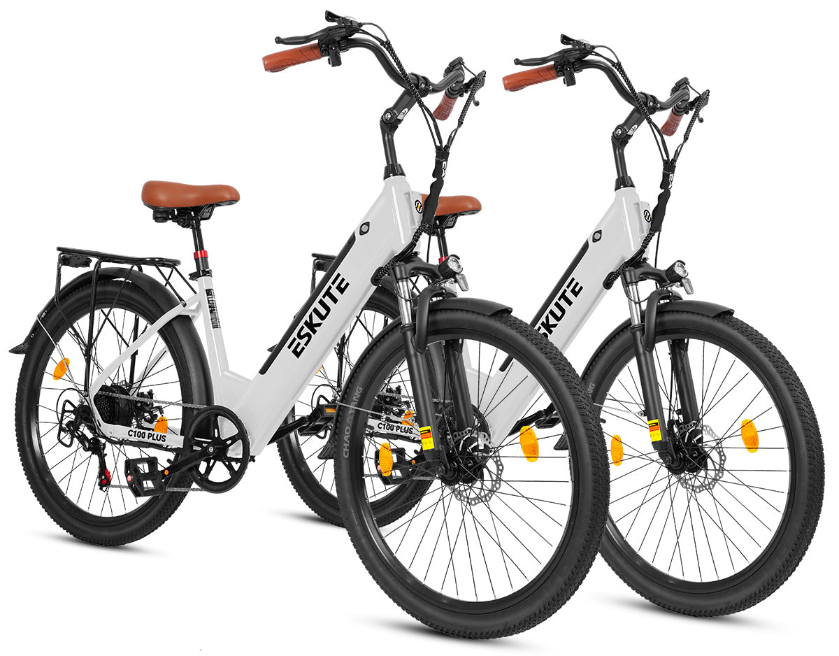 Eskute C100 Plus City E-Cykel*2