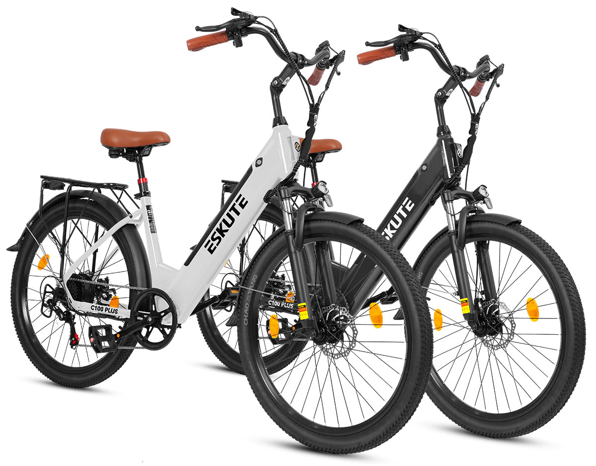 Eskute C100 Plus City E-Cykel*2