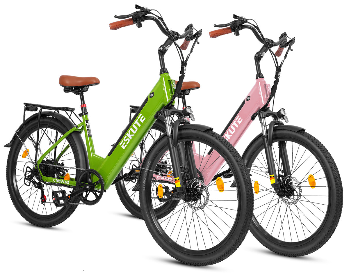 Eskute C100 Plus City E-Cykel*2