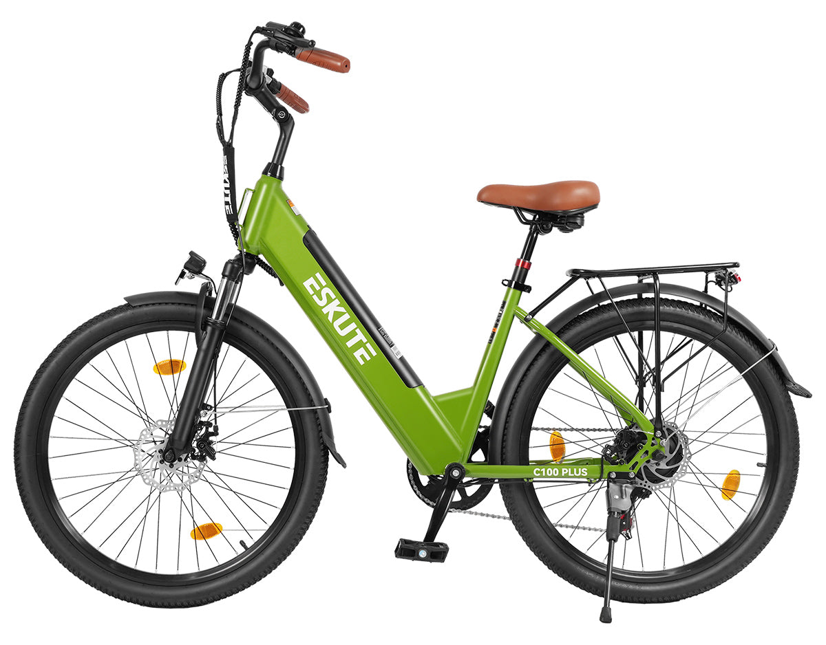 Eskute C100 Plus stadscykel med elassistans