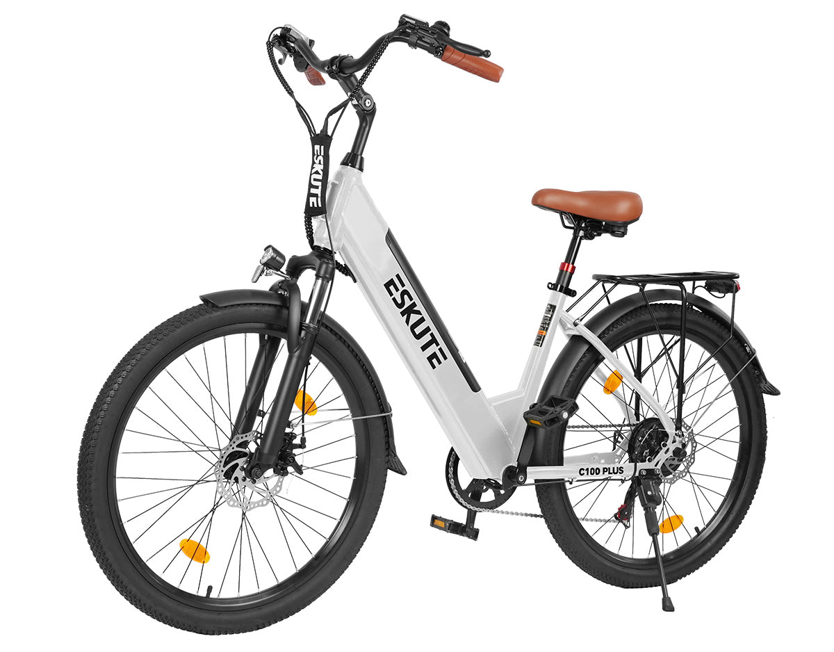 Eskute C100 Plus stadscykel med elassistans