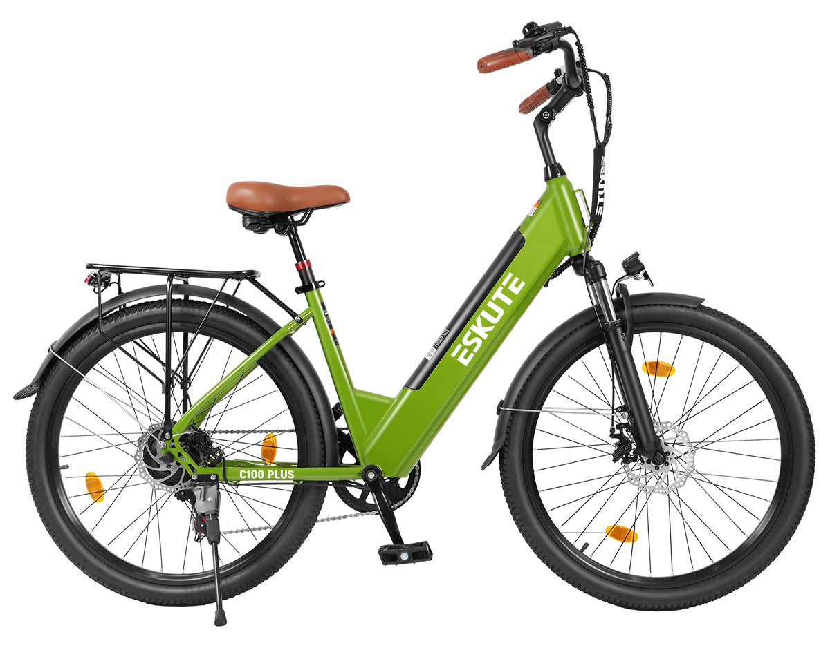 Eskute C100 Plus stadscykel med elassistans