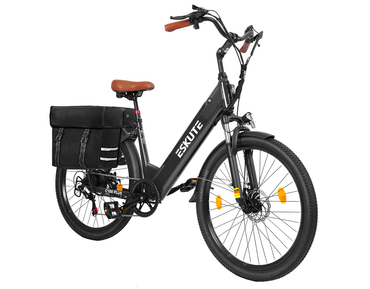 Eskute C100 Plus stadscykel med elassistans