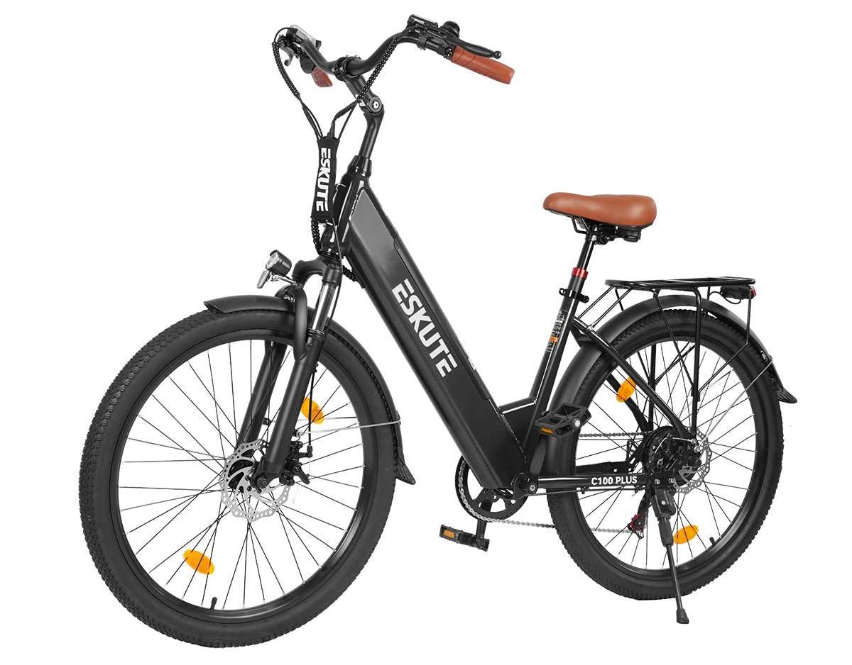 Eskute C100 Plus stadscykel med elassistans
