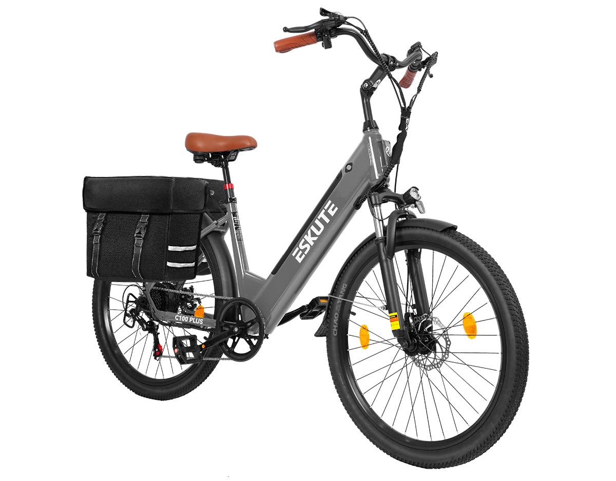 Eskute C100 Plus stadscykel med elassistans