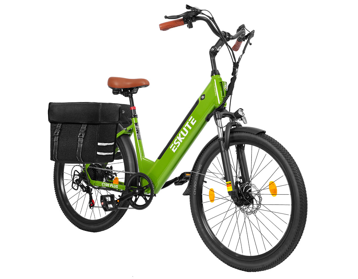Eskute C100 Plus stadscykel med elassistans