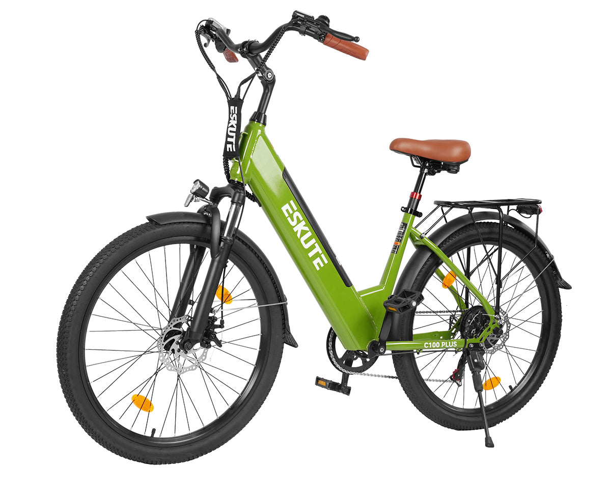 Eskute C100 Plus stadscykel med elassistans
