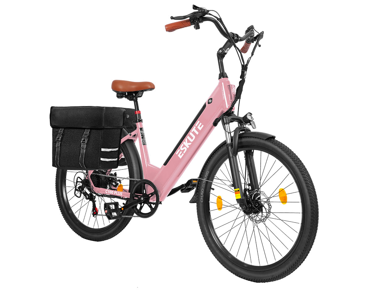 Eskute C100 Plus stadscykel med elassistans