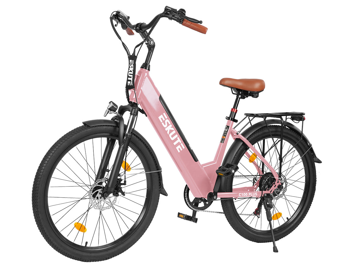 Eskute C100 Plus stadscykel med elassistans