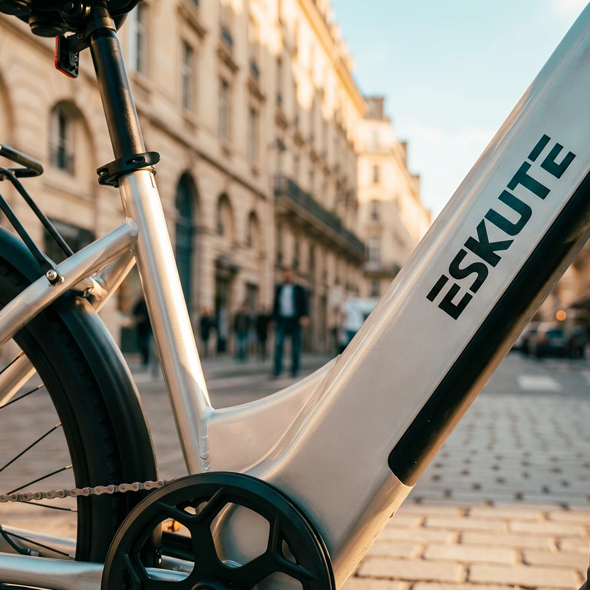 C202 City-E-Bike mit niedrigem Rahmen für einfaches Auf- und Absteigen