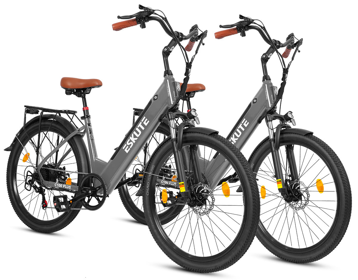 Eskute C100 Plus City E-Cykel*2