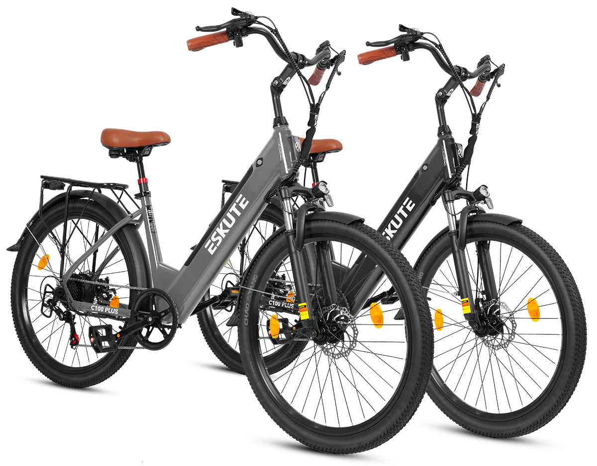 Eskute C100 Plus City E-Cykel*2