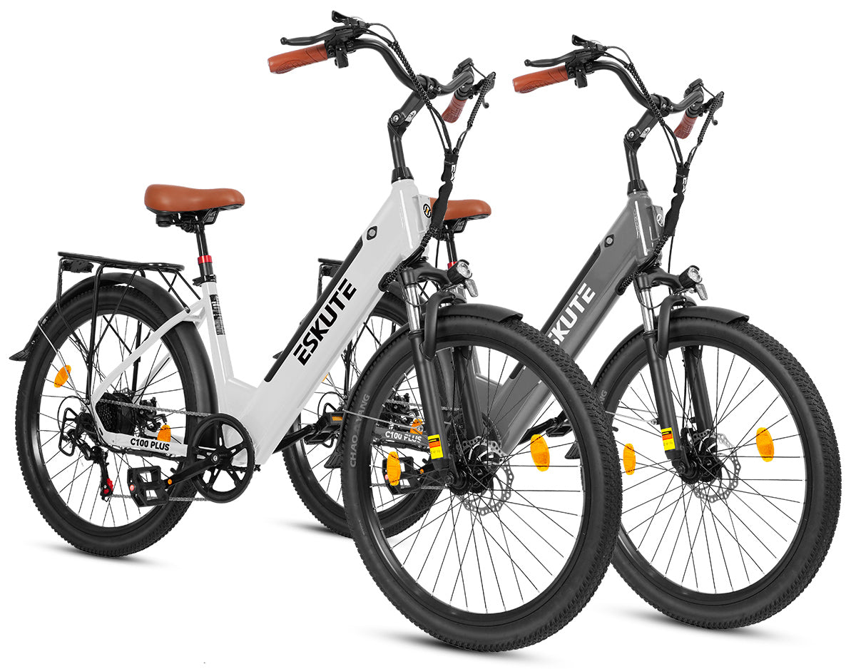 Eskute C100 Plus City E-Cykel*2