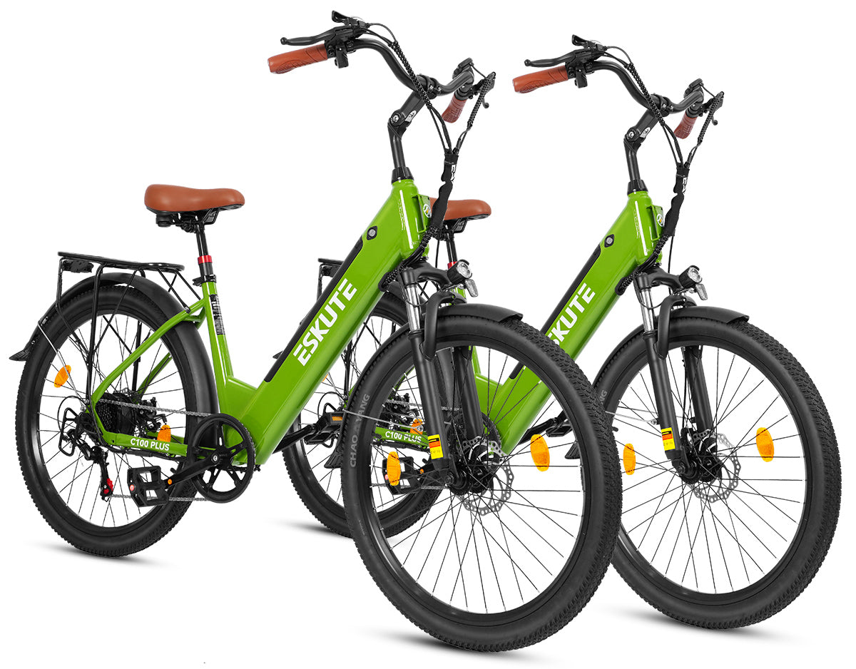 Eskute C100 Plus City E-Cykel*2