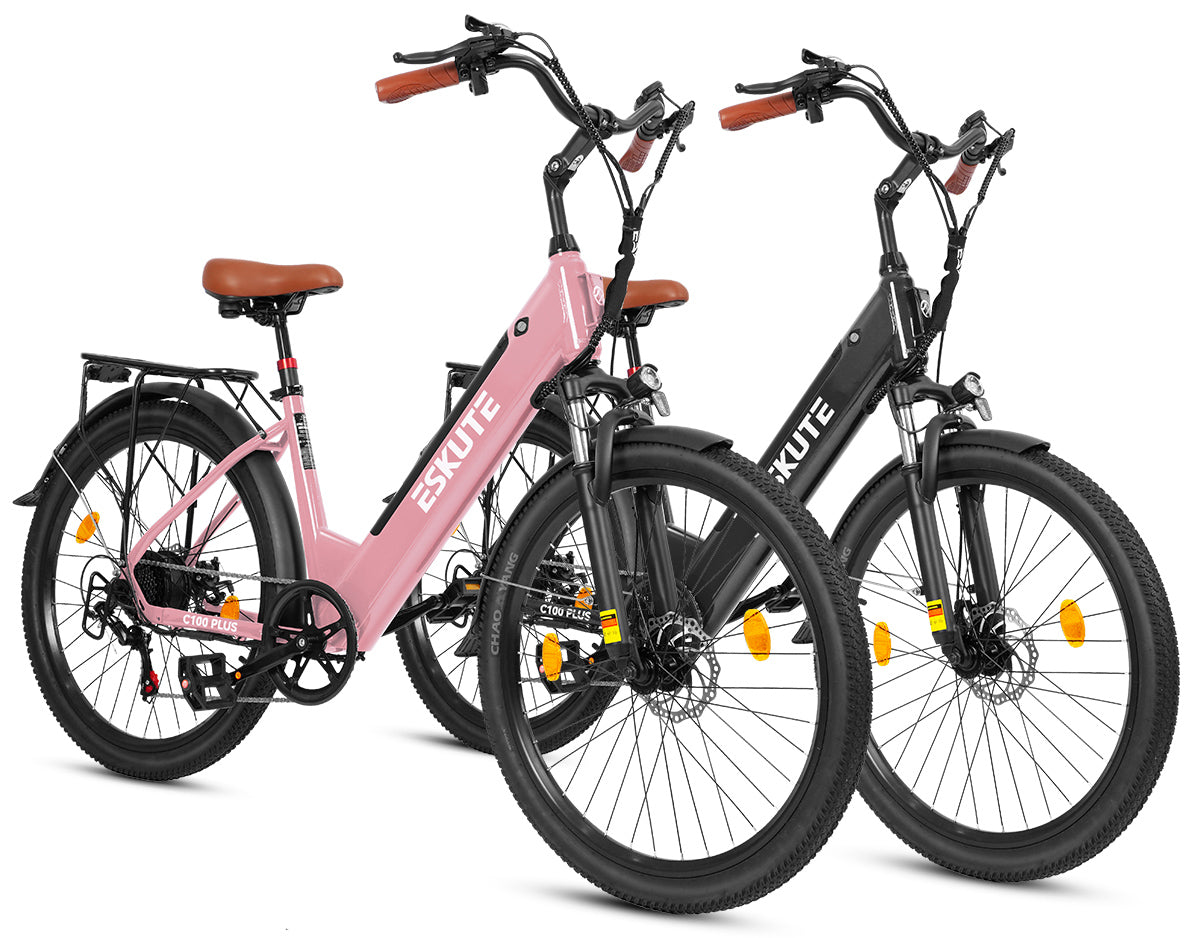 Eskute C100 Plus City E-Cykel*2