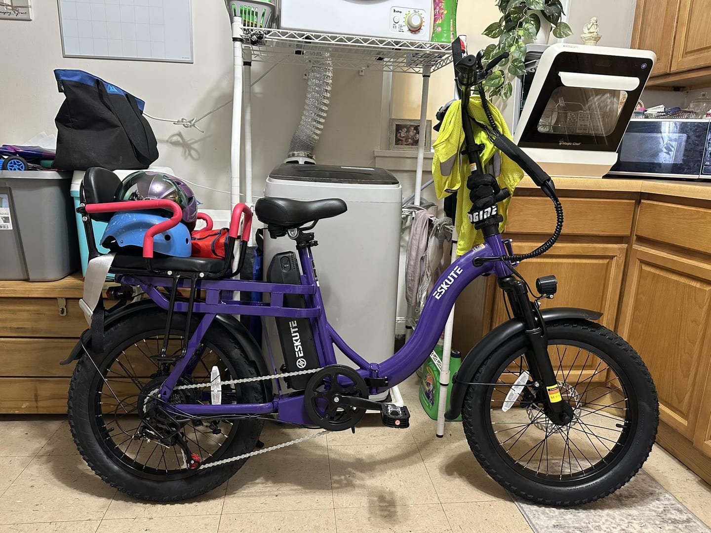 Customer photo review of Eskute D202 Folding-E-Bike